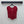 CC 26s Short-Sleeve Knit Top Red Wool Polyester 378324