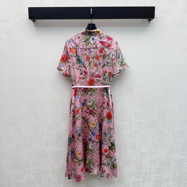 GG 26s Printed Waistband Dress Polyester 396589