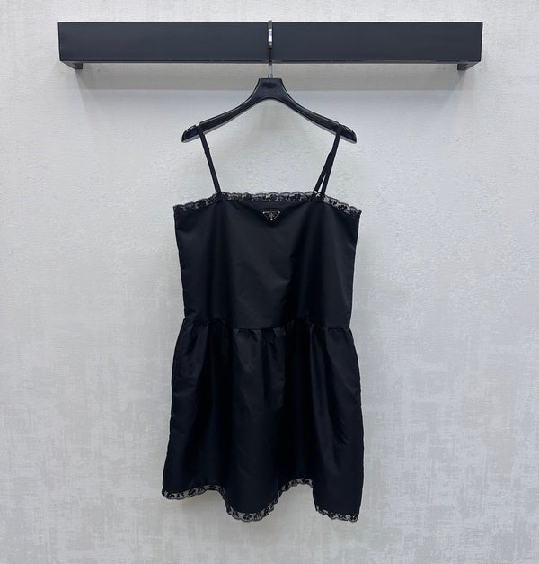 Pra 26s Slip Dress Black Polyester 396601