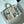 BIRKIN 25 BAG IN WHITE CREAM CALFSKIN WITH COLORFUL STICKER (MADE - TO - ODER)