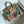 BIRKIN 25 BAG IN PEANUT BROWN CALFSKIN WITH COLORFUL STICKER (MADE - TO - ODER)