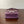CONSTANCE 18 PURPLE OSTRICH SILVER HARDWARE