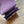 CONSTANCE 18 PURPLE OSTRICH SILVER HARDWARE
