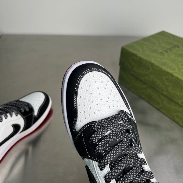 GGx Nike Men's Sneaker Black White Cowhide 585801