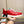 HM Men's Bouncing Sneaker Red Cowhide 664363