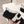 The Row 2025 Furry Shoe Black White Suede Wool 560592