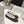 The Row 2025 Fur-lined Flat Shoe Dark Brown mix White Suede Wool 560506