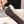 The Row 2025 Fur-lined Flat Shoe Dark Brown mix White Suede Wool 560506