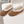 The Row 2025 Chaussures plates doublées fourrure Marron clair et Blanc Daim Laine 560507