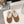 The Row 2025 Chaussures plates doublées fourrure Marron clair et Blanc Daim Laine 560507