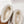 The Row 2025 Chaussures plates doublées fourrure Marron clair et Blanc Daim Laine 560507