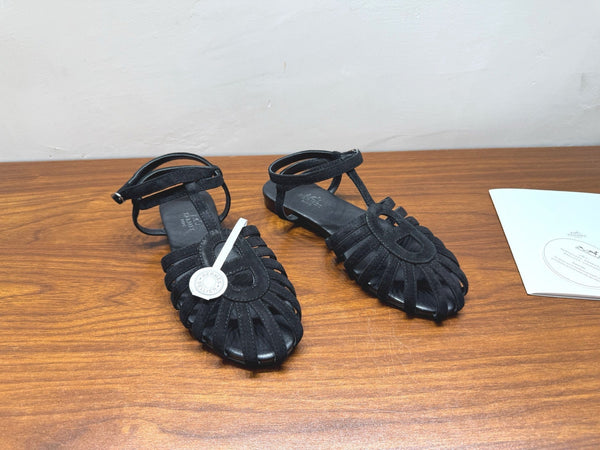 HM Nour Sandals Black Suede 849488