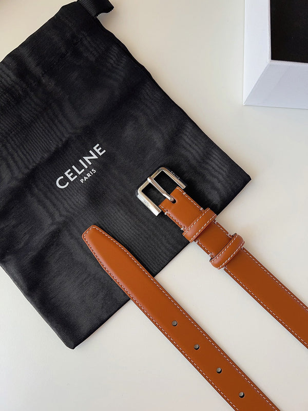 CL Sliver 25mm Triomphe Camel Brown Cowhide 616407