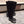 Chanel 25A Winter New Thigh Boots Black Cowhide Mix Suede 393520