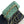 CC Vanity Case 17cm Jungle Green Leather Gold Hardware 238497