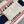 CC 25C ToTe  Bag Beige Navy Blue Canvas Fabric 238518