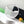 CC 25S Pouch Bag 17cm White Mesh Calfskin