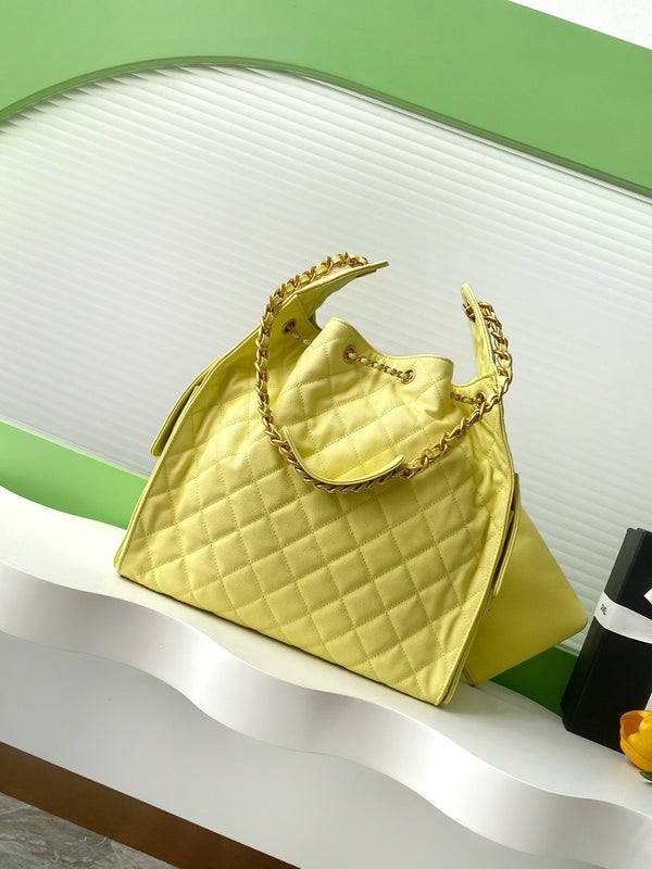 CC 25C Borsa Hobo 40cm Pelle di vitello grana lime