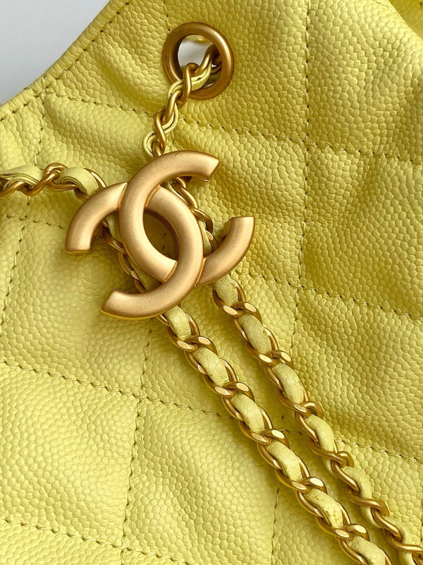 CC 25C Borsa Hobo 40cm Pelle di vitello grana lime
