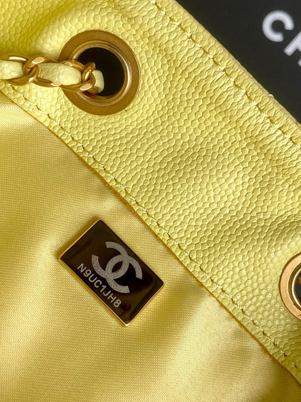 CC 25C Borsa Hobo 40cm Pelle di vitello grana lime