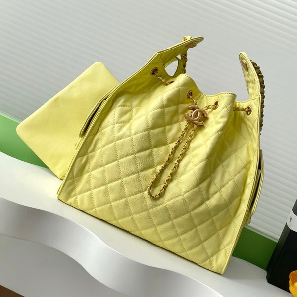 CC 25C Borsa Hobo 40cm Pelle di vitello grana lime