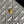 CC 25C Flap Bag 25cm Silver Metalic Quilted Lambskin