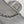 cc 25S Flap Bag 20cm Silver Raffia