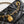 Chanel 25K Bag 38cm Black Gold Sheepskin 293989