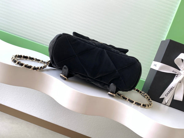 CC 2025 Black Velvet Backpack 300846