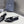 SL SQUARE BUCKLE SLINGBACK BLACK CALFSKIN
