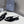 SL SQUARE BUCKLE SLINGBACK BLACK SUEDE