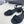 slingback sandal 45 black calskin crystal