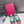 Upvillage Trainer In Dark Green Mix Lotus Pink Suede With Laminated Calfskin 989606