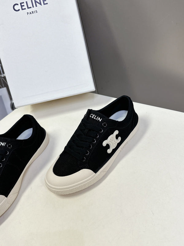 CELINE 25 Sneaker Black Canvas 285969