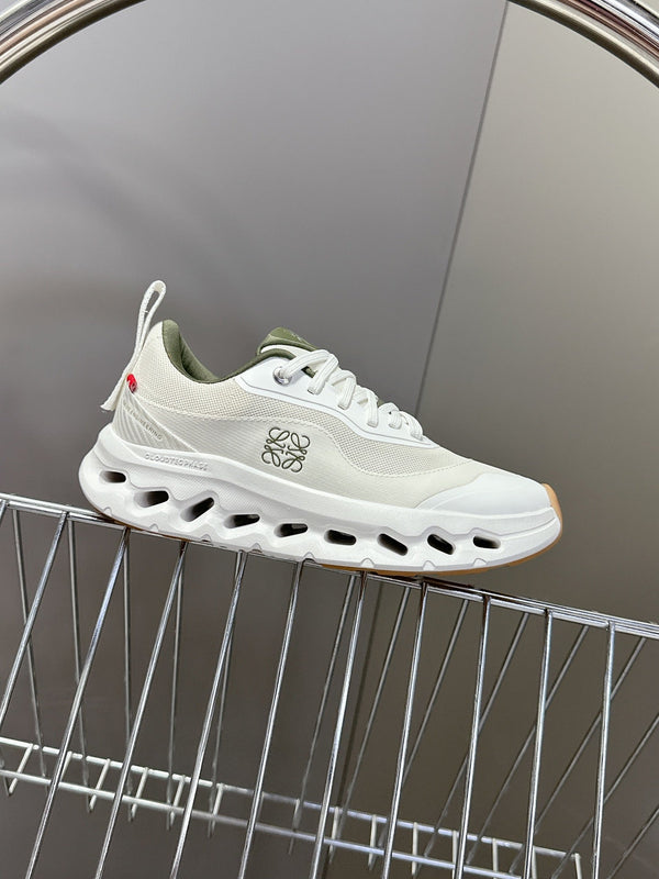Loewe x On Cioudtilt White Green Sneaker Mesh Rubber