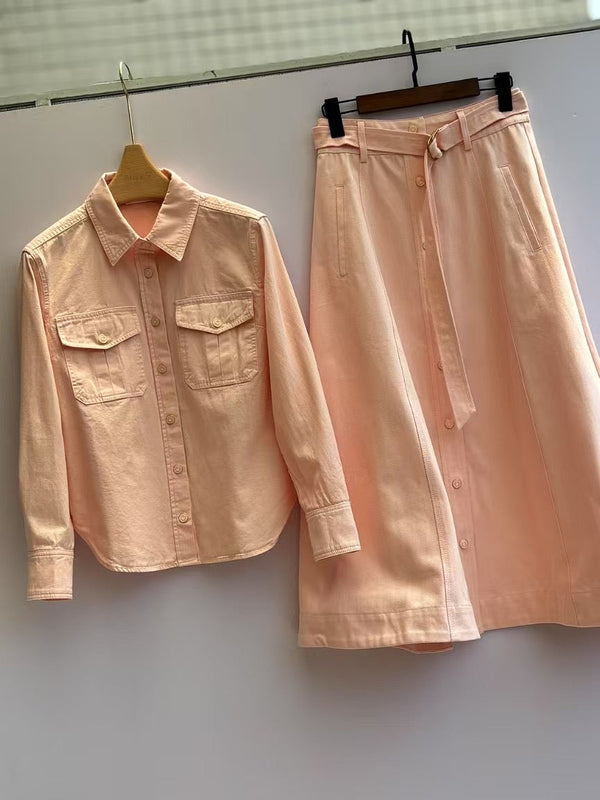 Camicia e gonna lunga Zimmermann 106
