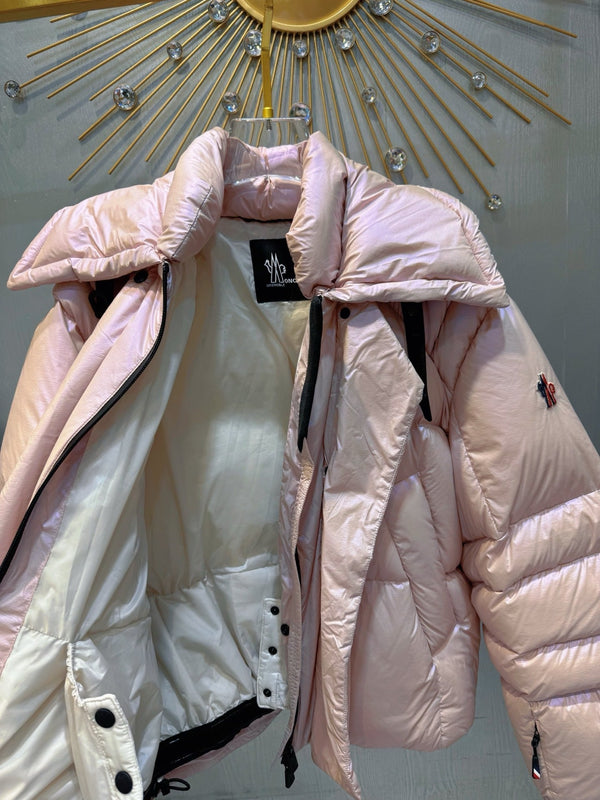 Moncler 2025 Moncler Grenoble Doudoune Jeita Rose Polyester