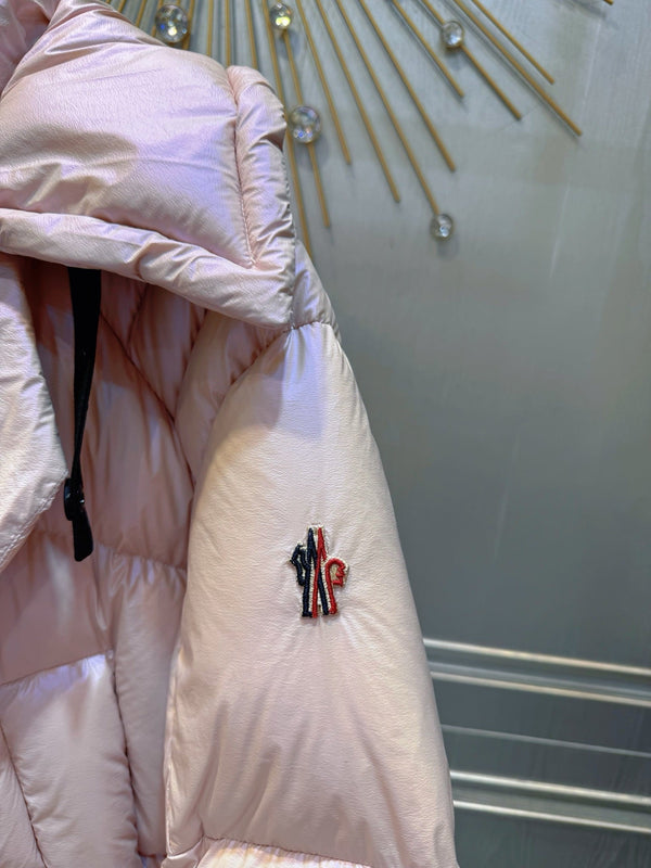 Moncler 2025 Moncler Grenoble Doudoune Jeita Rose Polyester