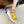 CHLOÉ NAMA WEDGE SANDALS IN BRIGHT YELLOW FABRIC AND WHITE RUBBER
