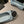 ballet flat cloud blue glitter sequins canvas black grosgrain