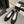 ballet flat black embroidered fabric