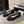 ballet flat black embroidered fabric