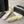 ballet flat yellow silver embroidered fabric