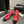 CC Slingback 95mm Red Lambskin