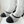 CC 25 Short Boot Black White Mesh Fabric 411470