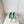 Ballerines Chanel 2026 en agneau vert menthe et blanc 697402