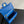 CC Flap Bag 17cm Cobalt Blue Sheepskin GHW 284816