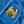 CC Flap Bag 17cm Cobalt Blue Sheepskin GHW 284816