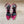 HIGH FLIP FLOPS SANDAL WITH STRAP IN HOT PINK SILK