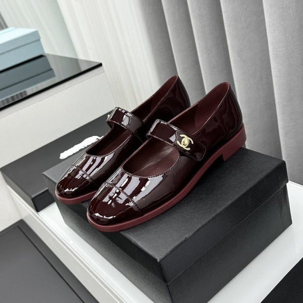 mary janes dark burgundy patent clafskin